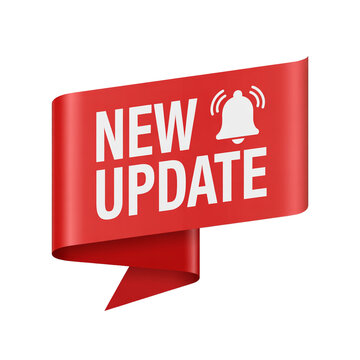 New Update Sign Icon, Software or App Update Symbol, Refresh and Upgrade Indicator, Technology Concept Isolated on Transparent Background