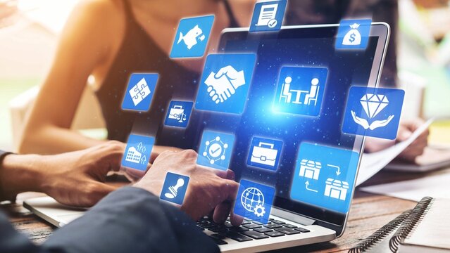 Business concept icons showing mergers and acquisitions, partnership, investment, and growth. mergers and acquisitions creates synergy, supports expansion, and drives corporate value. Gist