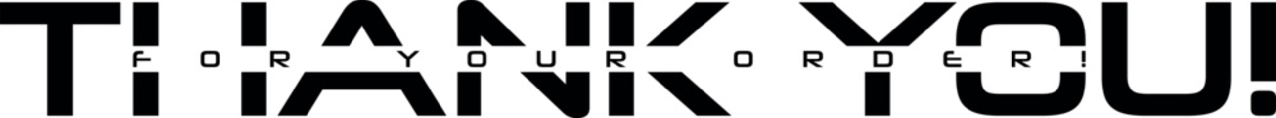 Thank You for Your Order Vector Design | Creative Graphic Template. Minimal “Thank You for Your Order” Vector Art. Elegant Thank You for Your Order Illustration. Creative Thank You for Your Order