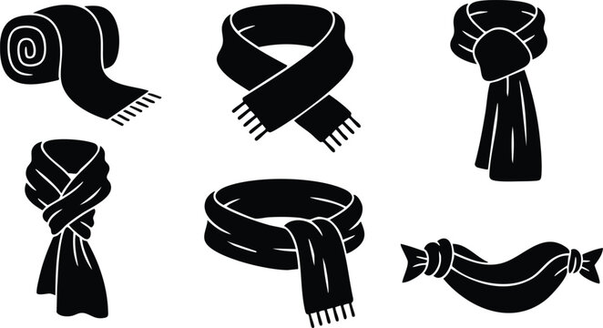 Various stylish scarf designs showcasing modern trends and versatile styles for fashion enthusiasts 