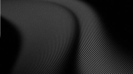black textured surfaces metallic, carbon fiber, metal mesh, or high-tech synthetic fabrics (Kevlar) with grid and weave patterns are synonymous with Dark Mode, automotive, technology, and gadget theme