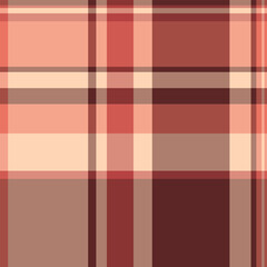 Abstract plaid pattern with warm earthy tones. Versatile background for textiles, branding, or design projects. Evokes comfort and a sense of rustic style.