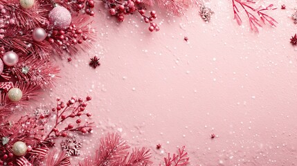 Pink Liquid Abstract With Bubbles Generative AI