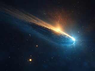 Asteroid Flying Close to Earth Generative AI