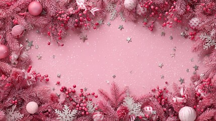 Pink Liquid Abstract With Bubbles Generative AI