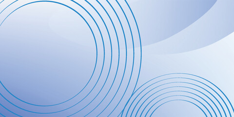 Fototapeta premium An abstract background designed to look modern and simple, with the main elements being circles and overlapping circle lines, in grey and red to emphasize the sense of movement and balance.eps10.