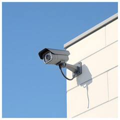 cctv security camera on a wall
