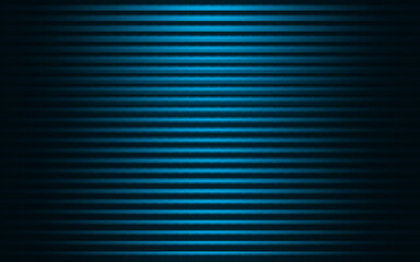 Abstract blue horizontal lines gradient background with a spotlight effect, perfect for digital design and creative projects