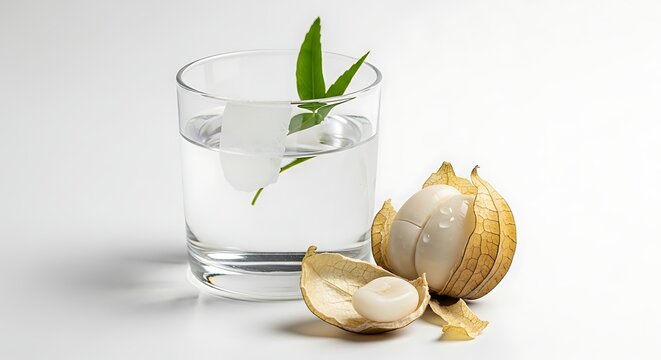 Solo garlic and water - A natural remedy for health.