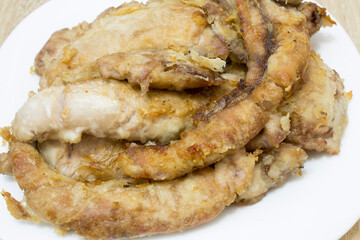 Fried milk.