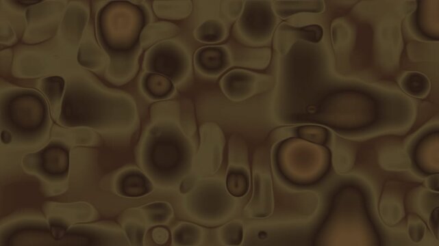 Brown gradient animation featuring fluid motion with soft shadows swirling across the surface, creating an organic and earthy texture.