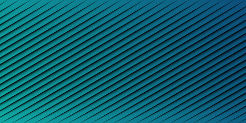 Abstract teal gradient diagonal layered background with modern geometric lines and soft shadow depth