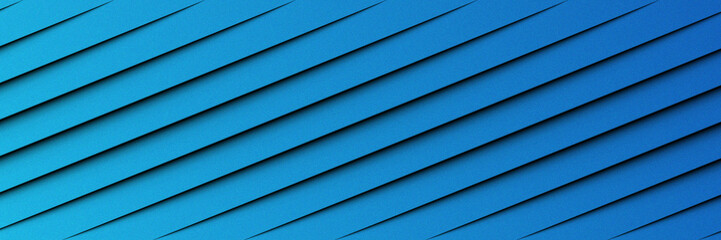 Obraz premium Diagonal Blue Layered Stripes Background with Modern Geometric Abstract Texture