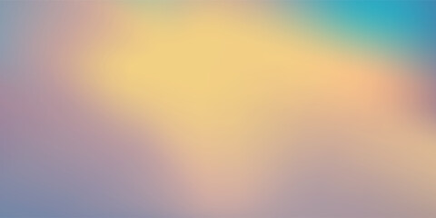 Naklejka premium Yellow watercolor background sunset sky orange blue and yellow color
