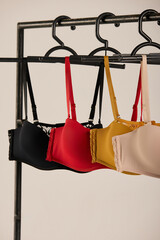 Fashion Lingerie Panties Bra White Nude Black Red Colored Clothes Shorts Pants Legs Detail Inspiration Outfit Look Style Studio Lookbook Still Product Bedroom Scenario