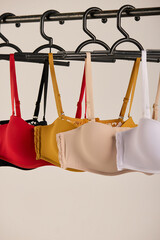 Fashion Lingerie Panties Bra White Nude Black Red Colored Clothes Shorts Pants Legs Detail Inspiration Outfit Look Style Studio Lookbook Still Product Bedroom Scenario