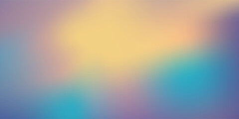 Premium watercolor background sunset sky orange purple design