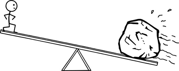 the struggle to balance