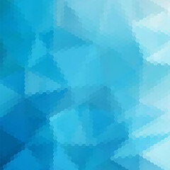 Vector hexagon background. Abstract geometric. Blue illustration. polygonal style. Mosaic.