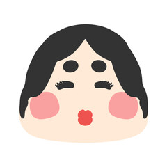 おたふく　イラスト