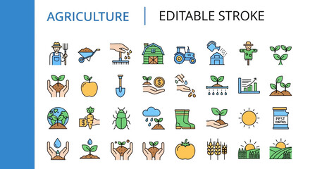 Sleek Line Icon Collection for Data Analytics, Business Intelligence, and Digital Technology Solutions, Visualizing Modern Data Processing and Strategy Concepts