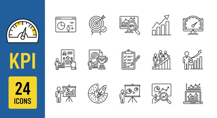 Vector icons celebrating various events and holidays with gift boxes, music, and food, perfect for invitations and decorations