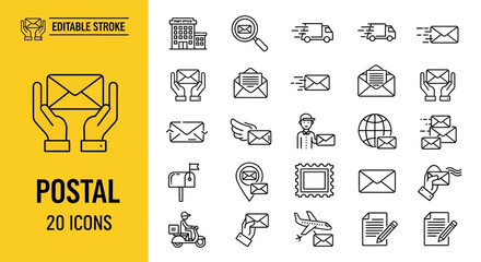 Vector icons celebrating various events and holidays with gift boxes, music, and food, perfect for invitations and decorations