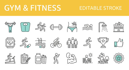 Vector icons celebrating various events and holidays with gift boxes, music, and food, perfect for invitations and decorations