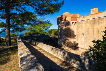 Citadel of Saint-Tropez overlooking the Gulf of Saint-Tropez