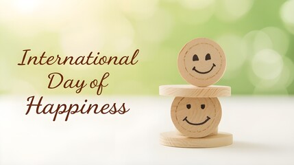 International day of happiness. World Happiness Day