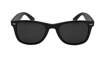 Stylish Shade: A sleek pair of black sunglasses, exuding timeless fashion and contemporary appeal, inviting one to embrace an air of mystery and effortless cool.