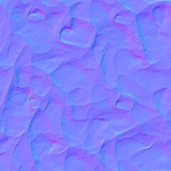 Fototapeta premium Seamless normal map quartz stone pattern. Hi-res (8000x8000) texture.