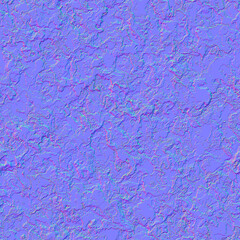 Seamless normal map texture stone pattern. High resolution filter.