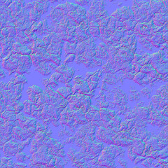 Seamless normal map texture stone pattern. High resolution filter.
