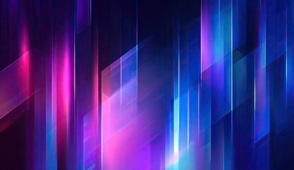 Abstract digital art featuring vibrant vertical geometric shapes