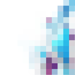 Color pixel abstract background. Template for presentation. polygonal style.