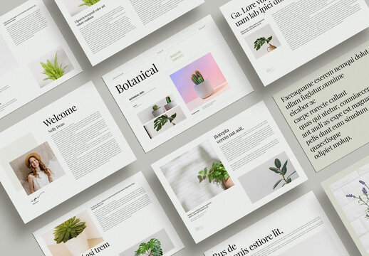 Botanical Magazine Lanscape