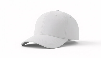 Fototapeta premium blank sport cap mockup with white background