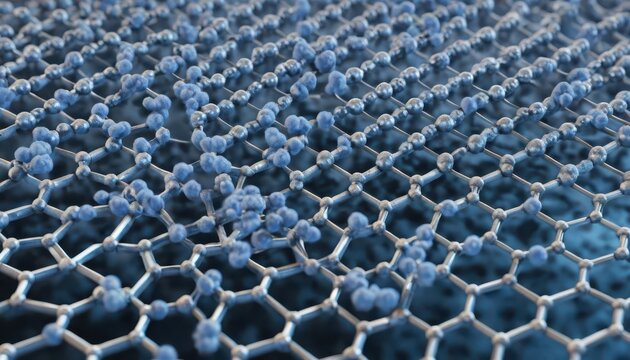 Graphene structure with surface functionalization for advanced material design innovation