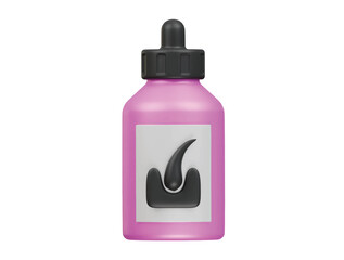 hair serum icon 3d illustration render