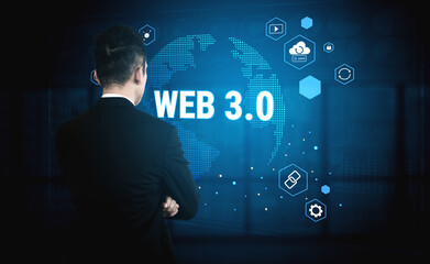 A map of global Web 3.0 decentralized applications and services. The ecosystem includes cryptocurrency, blockchain, and decentralized finance (DeFi). Motif