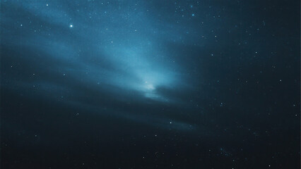 Fototapeta premium Night sky with stars and nebula