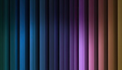 Vertical color gradient stripes