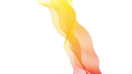 abstract orange smoke