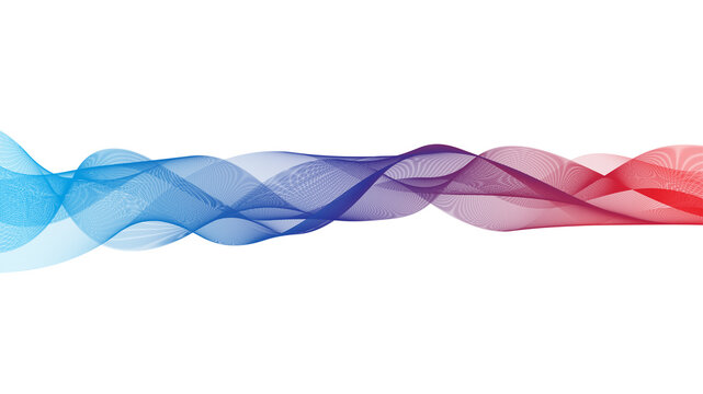 abstract colorful wave