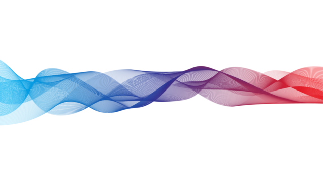 abstract colorful wave