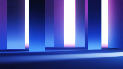 Abstract vertical light columns