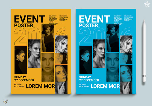 Minimal Fashion Poster Flyer Template
