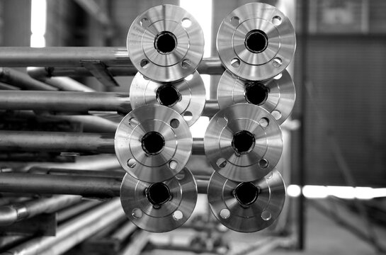 Gas Welding Torch in Action – Monochrome Detail Shot - Powered by Adobe