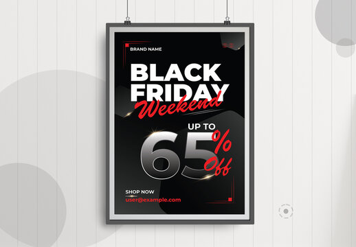 Black Friday Flash Sale Flyer Design